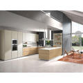 Isaland estilo alto brilho UV Modular Cozinha Design